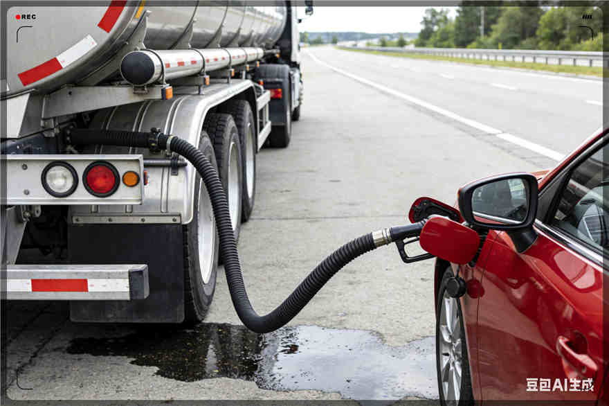 三山区汽车救援送水案例